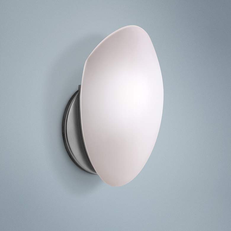 Image 1 Brushed Nickel Finish ADA Compliant Wall Sconce