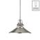 Brushed Nickel Mini-Pendant Chandelier with Dimmer
