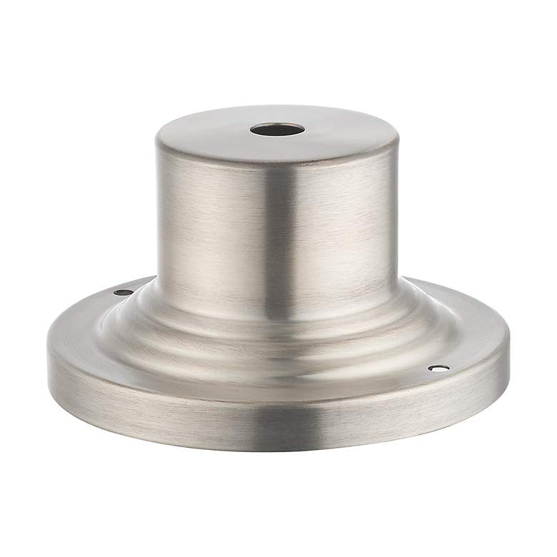 Image 4 Brushed Nickel Outdoor Pier Mount Adapter more views