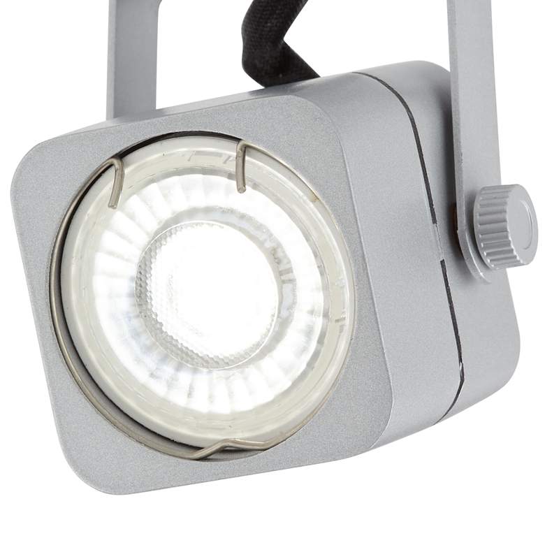 Brushed Nickel Square 6.5W LED Bullet Head for Juno System more views