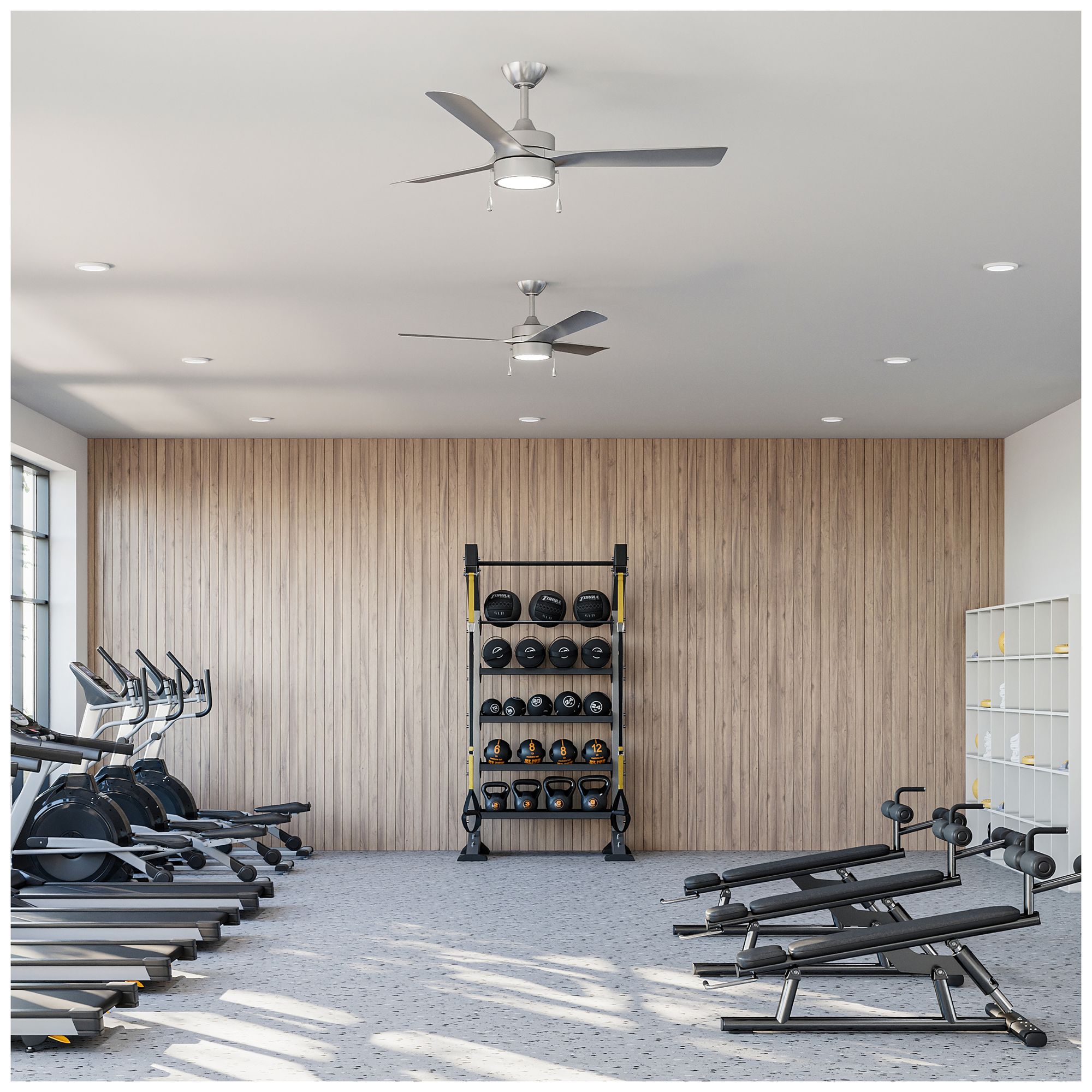 Image 6 Brushed Nickel with Silver Blades more views