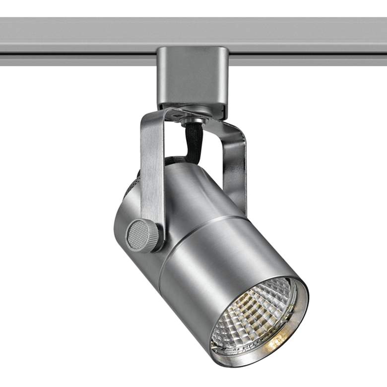 Image 1 Brushed Steel 10W 650 Lumen LED Track Head for Halo System