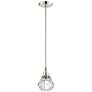2_Brussels 1 Light Polished Nickel Mini Pendant