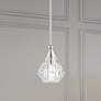 1_Brussels 1 Light Polished Nickel Mini Pendant