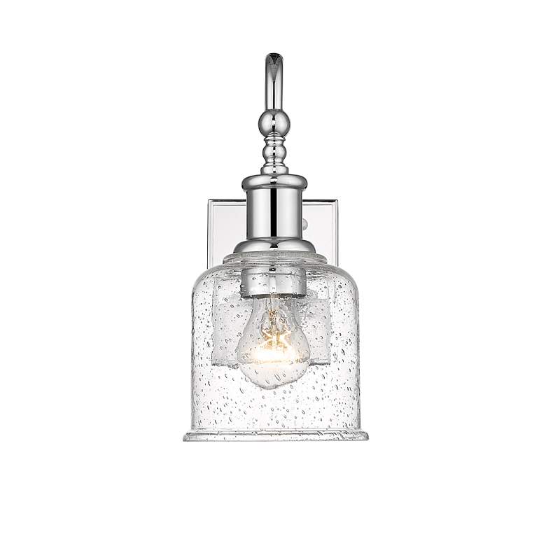 Image 5 Bryant 12 1/4" High Chrome Wall Sconce more views