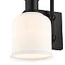 4_Bryant 12 1/4" High Matte Black 2-Light Wall Sconce more views
