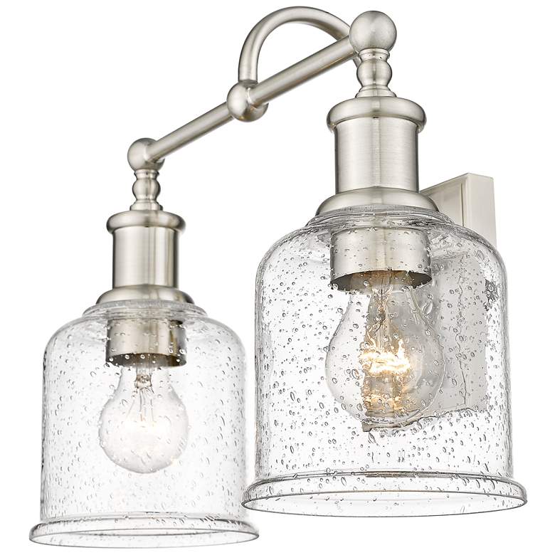 Image 5 Bryant 16"W Brushed Nickel 2-Light Wall Sconce/Bath Light more views