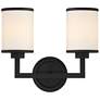 Bryant 2 Light Black Forged Wall Mount
