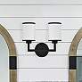 2_Bryant 2 Light Black Forged Wall Mount