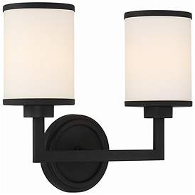 Image5 of Bryant 2 Light Black Forged Wall Mount more views
