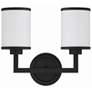 6_Bryant 2 Light Black Forged Wall Mount more views