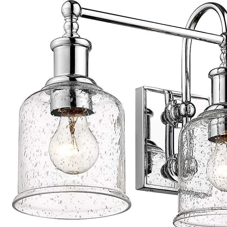 Image 2 Bryant 24" Wide Chrome 3-Light Vanity Bath Light more views