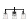 6_Bryant 24" Wide Matte Black 3-Light Vanity Bath Light more views
