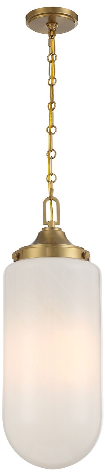 Image 3 Bryant 3-Light Pendant in Warm Brass more views