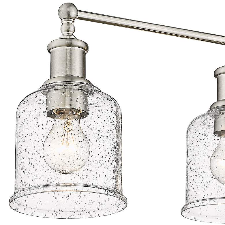 Image 4 Bryant 32" Wide Brushed Nickel 4-Light Vanity Bath Light more views