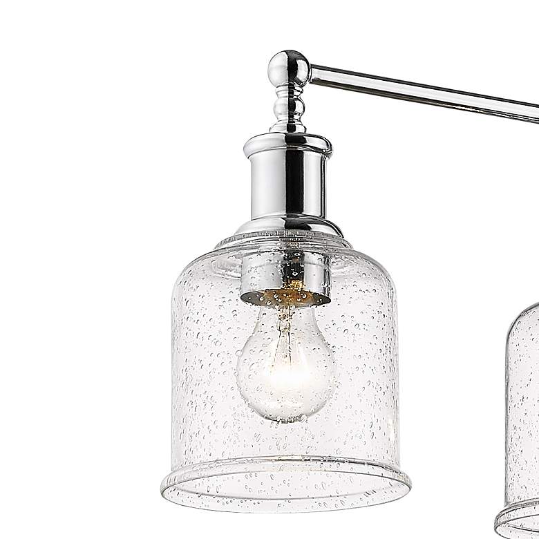 Image 4 Bryant 40 1/2" Wide Chrome 5-Light Vanity Bath Light more views