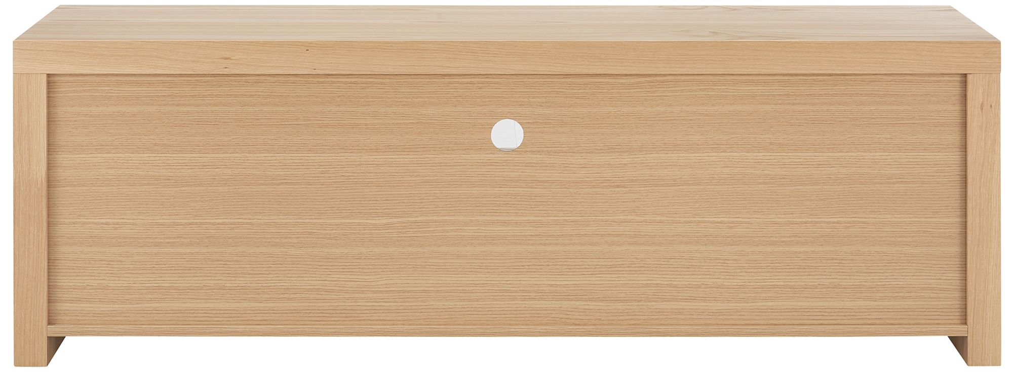 Bryant 59" Wide Natural White Oak Wood 3-Drawer Media Stand