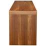 Bryant 59" Wide Walnut Veneer Wood 3-Drawer Media Stand
