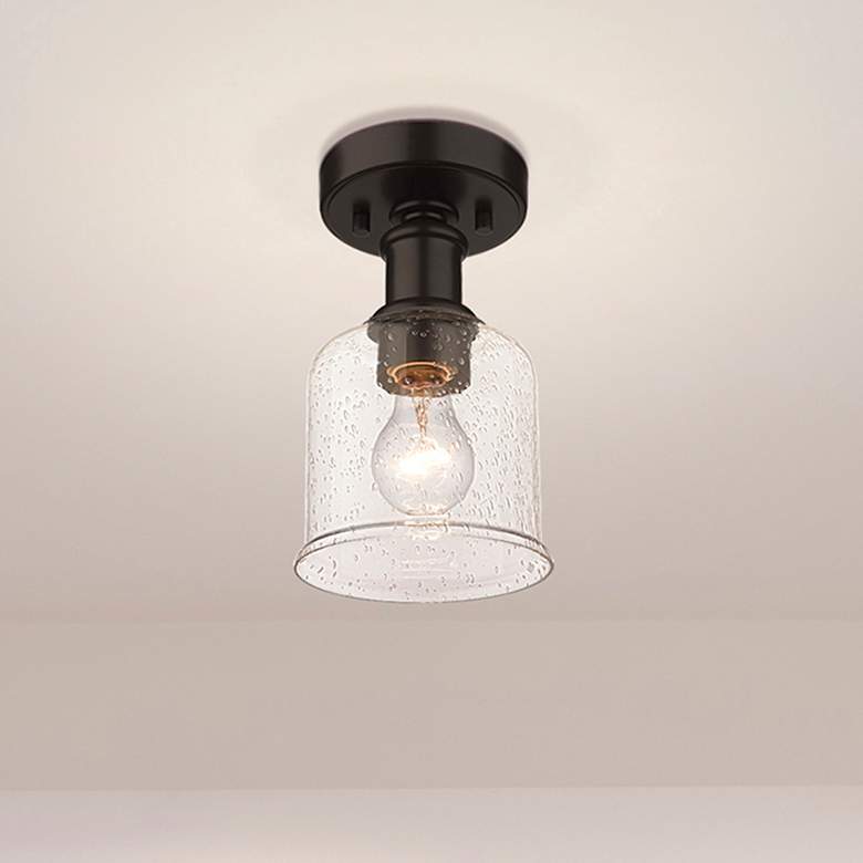 Image 1 Bryant by Z-Lite Bronze 1 Light Flush Mount