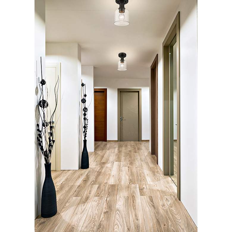Image 3 Bryant by Z-Lite Bronze 1 Light Flush Mount more views