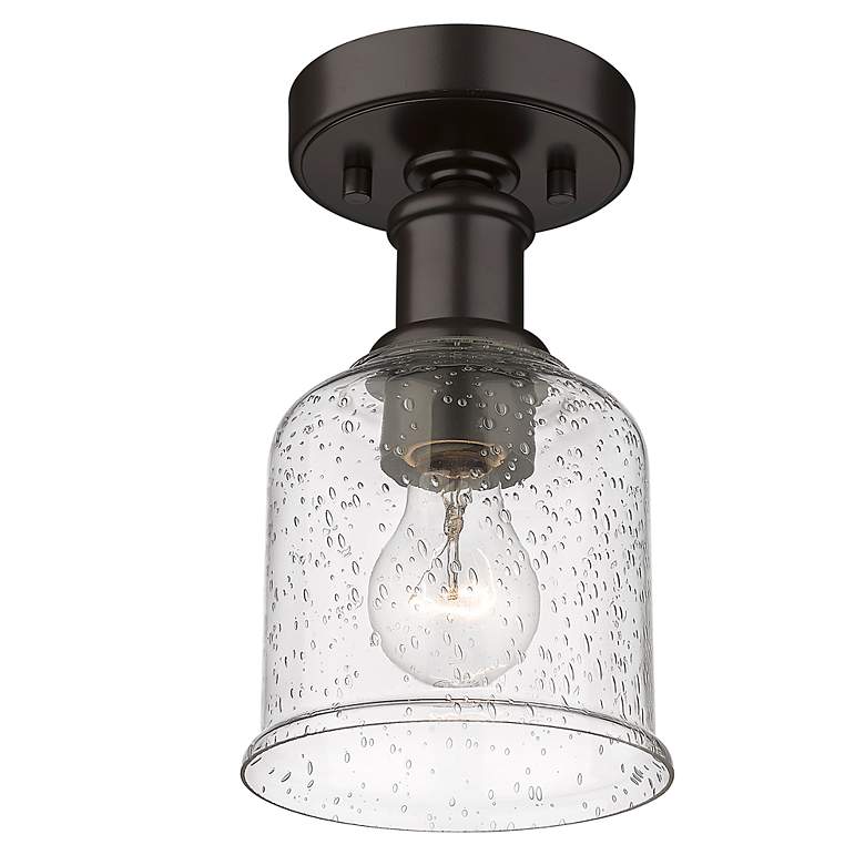 Image 6 Bryant by Z-Lite Bronze 1 Light Flush Mount more views