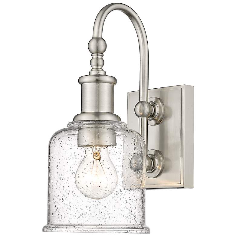 Image 5 Bryant by Z-Lite Brushed Nickel 1 Light Wall Sconce more views