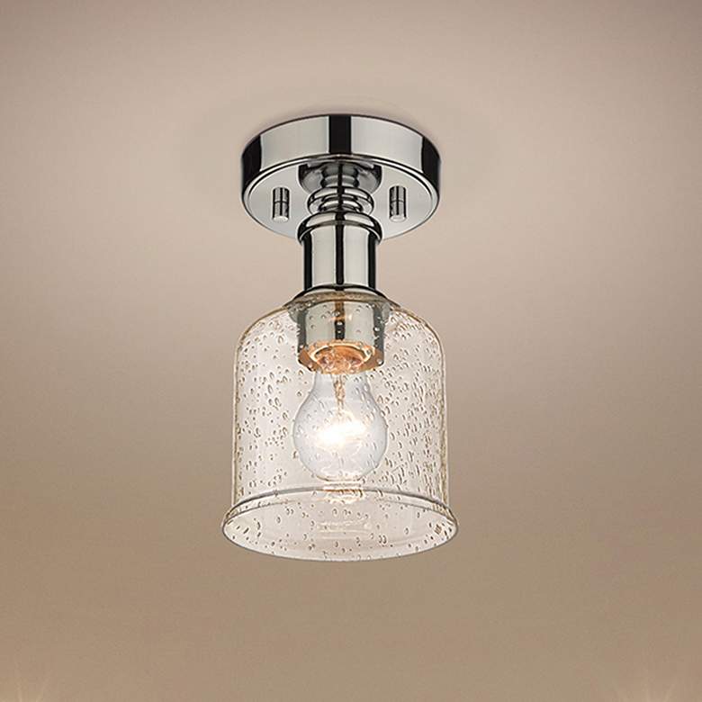 Image 1 Bryant by Z-Lite Chrome 1 Light Flush Mount