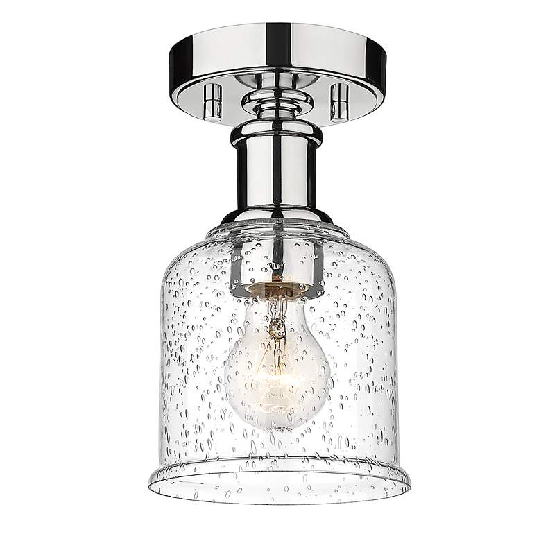 Image 5 Bryant by Z-Lite Chrome 1 Light Flush Mount more views