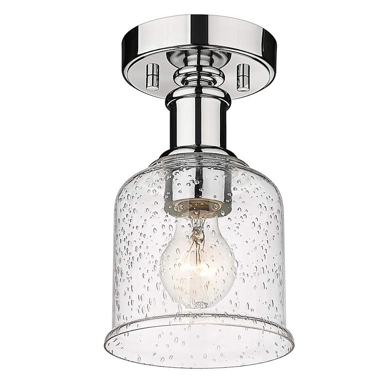 Image 6 Bryant by Z-Lite Chrome 1 Light Flush Mount more views
