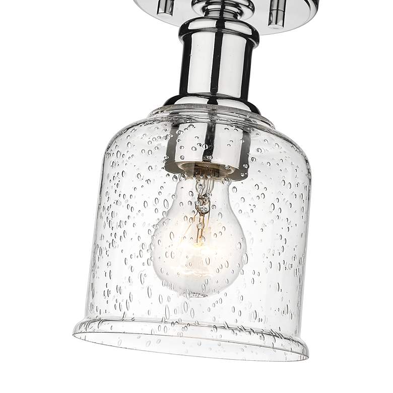 Image 7 Bryant by Z-Lite Chrome 1 Light Flush Mount more views