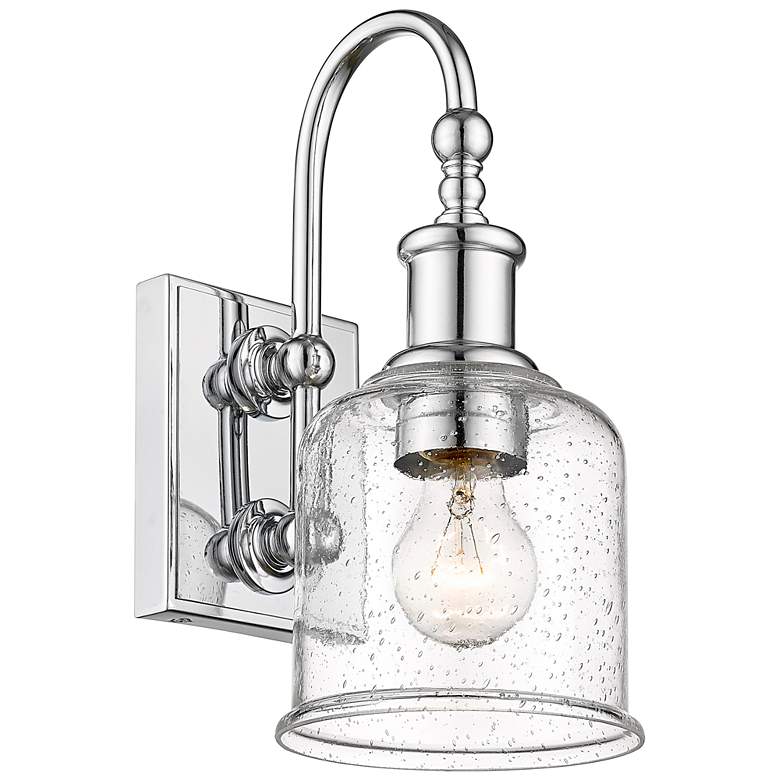 Image 1 Bryant by Z-Lite Chrome 1 Light Wall Sconce