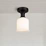 1_Bryant by Z-Lite Matte Black 1 Light Flush Mount