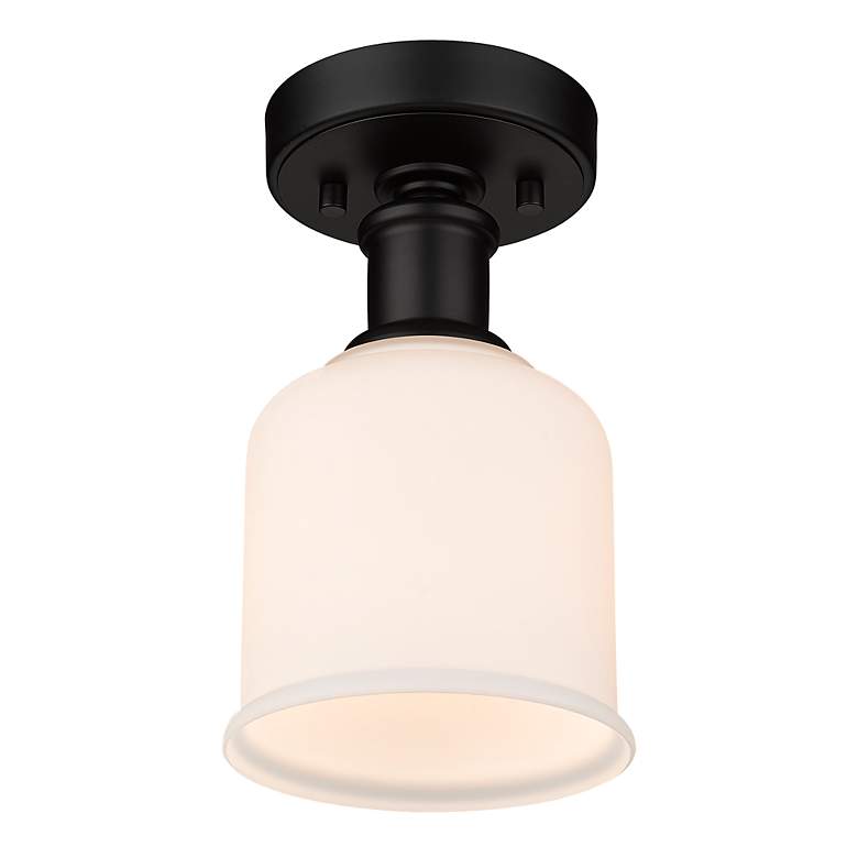 Image 6 Bryant by Z-Lite Matte Black 1 Light Flush Mount more views