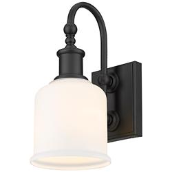Bryant by Z-Lite Matte Black 1 Light Wall Sconce