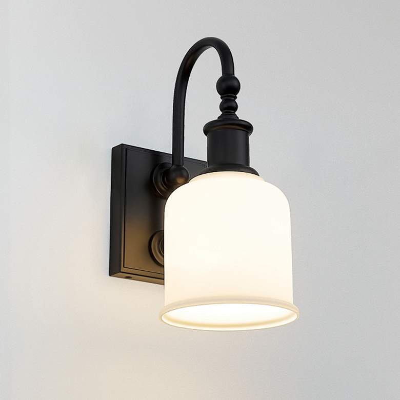 Image 1 Bryant by Z-Lite Matte Black 1 Light Wall Sconce