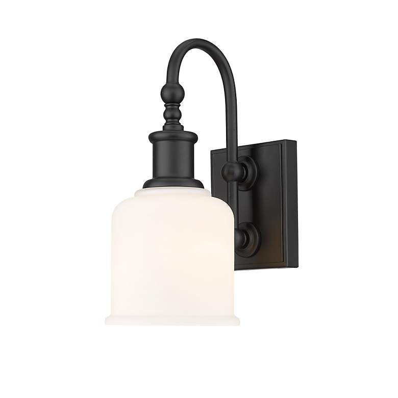Image 6 Bryant by Z-Lite Matte Black 1 Light Wall Sconce more views
