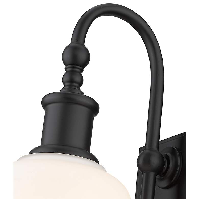 Image 7 Bryant by Z-Lite Matte Black 1 Light Wall Sconce more views