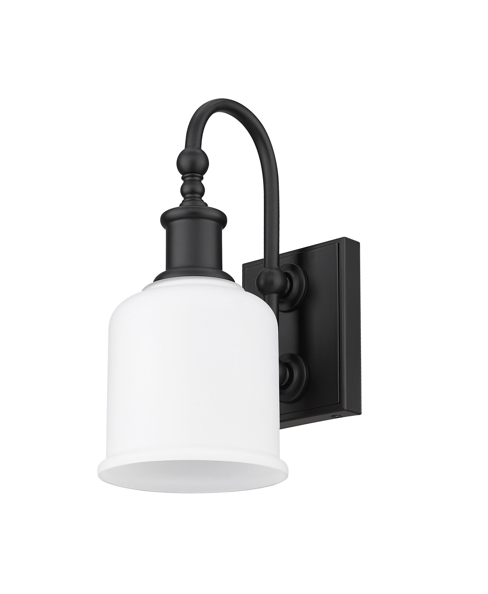 Bryant by Z-Lite Matte Black 1 Light Wall Sconce