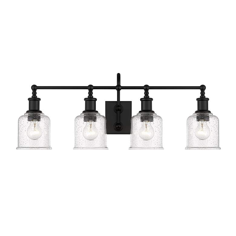 Image 4 Bryant by Z-Lite Matte Black 32 inch 4 Light Vanity more views