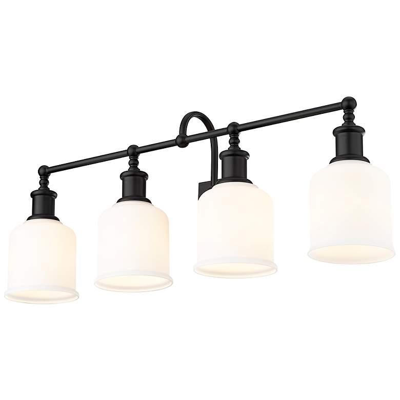 Image 3 Bryant by Z-Lite Matte Black 4 Light Vanity