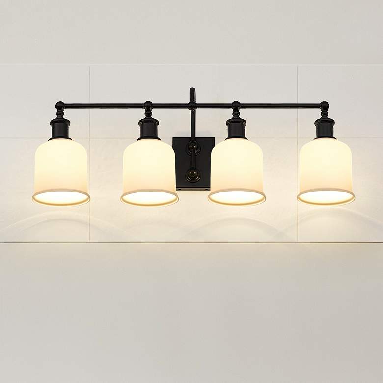 Image 2 Bryant by Z-Lite Matte Black 4 Light Vanity