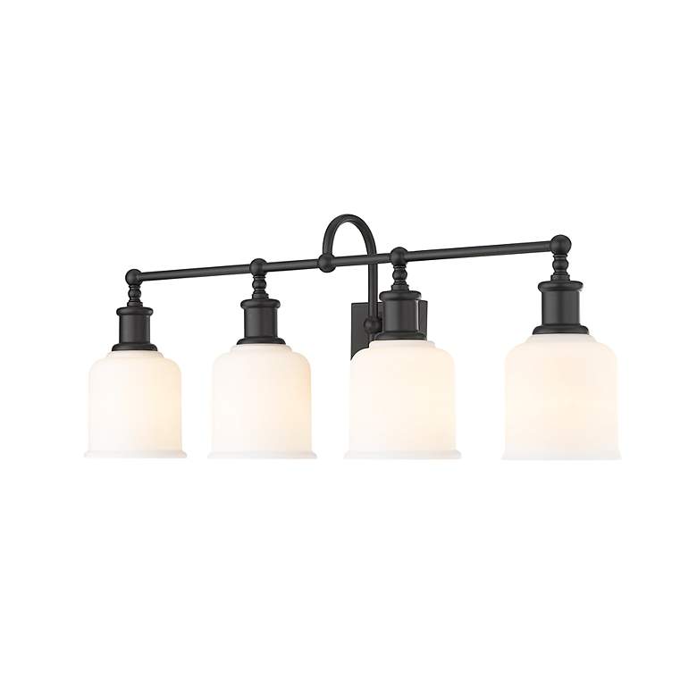 Image 7 Bryant by Z-Lite Matte Black 4 Light Vanity more views