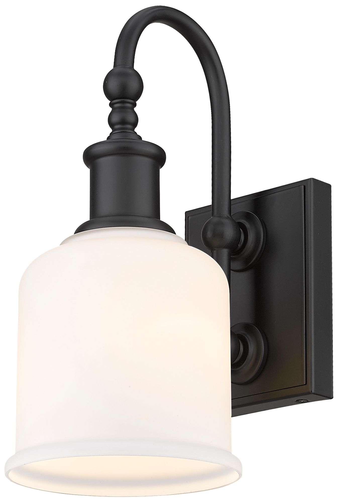 Image 2 Bryant by Z-Lite Matte Black 5.5 inch 1 Light Wall Sconce