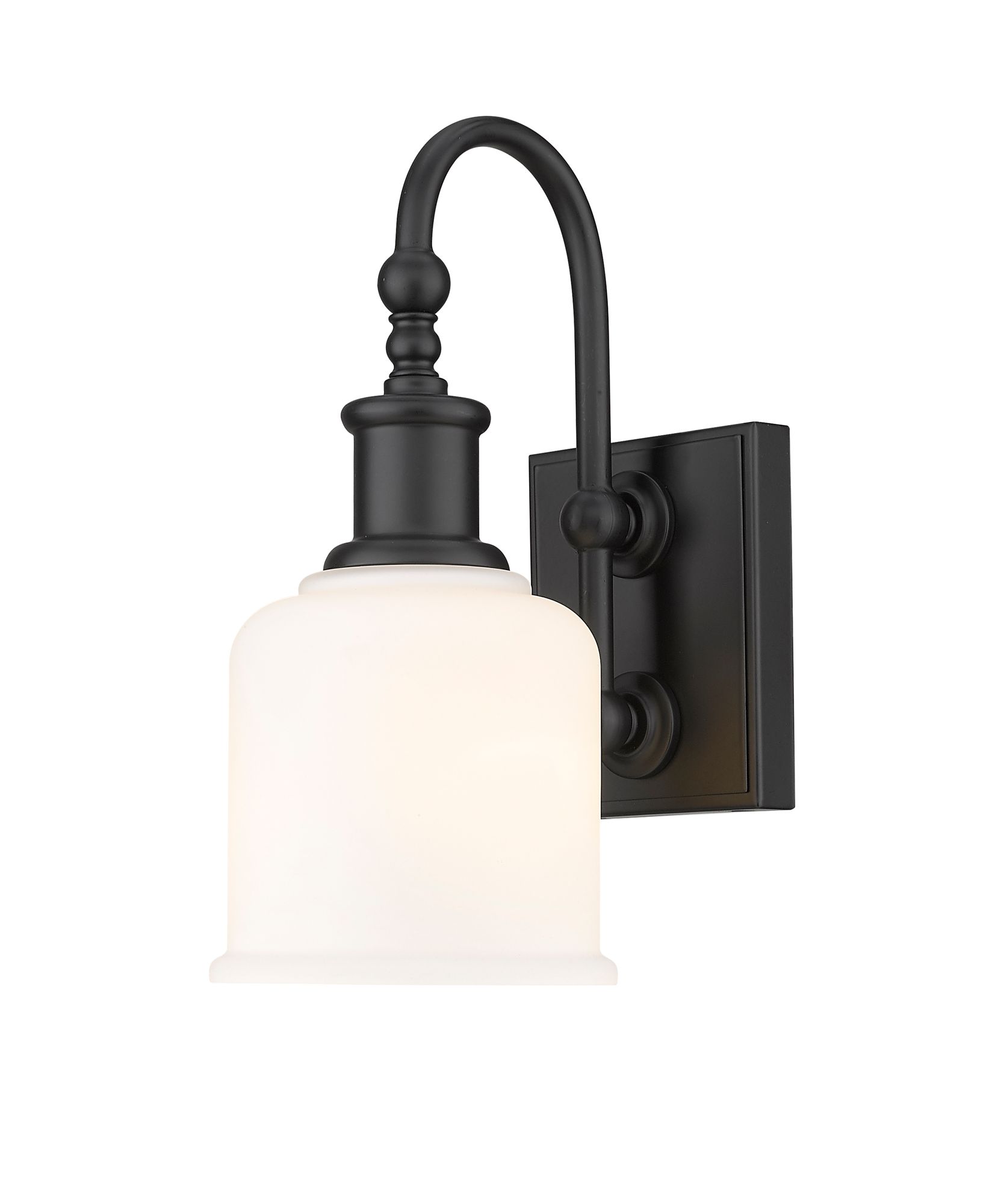 Image 6 Bryant by Z-Lite Matte Black 5.5 inch 1 Light Wall Sconce more views