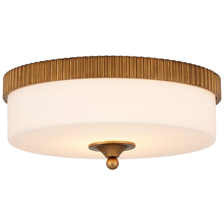 Image 1 Bryce Gold Flush Mount