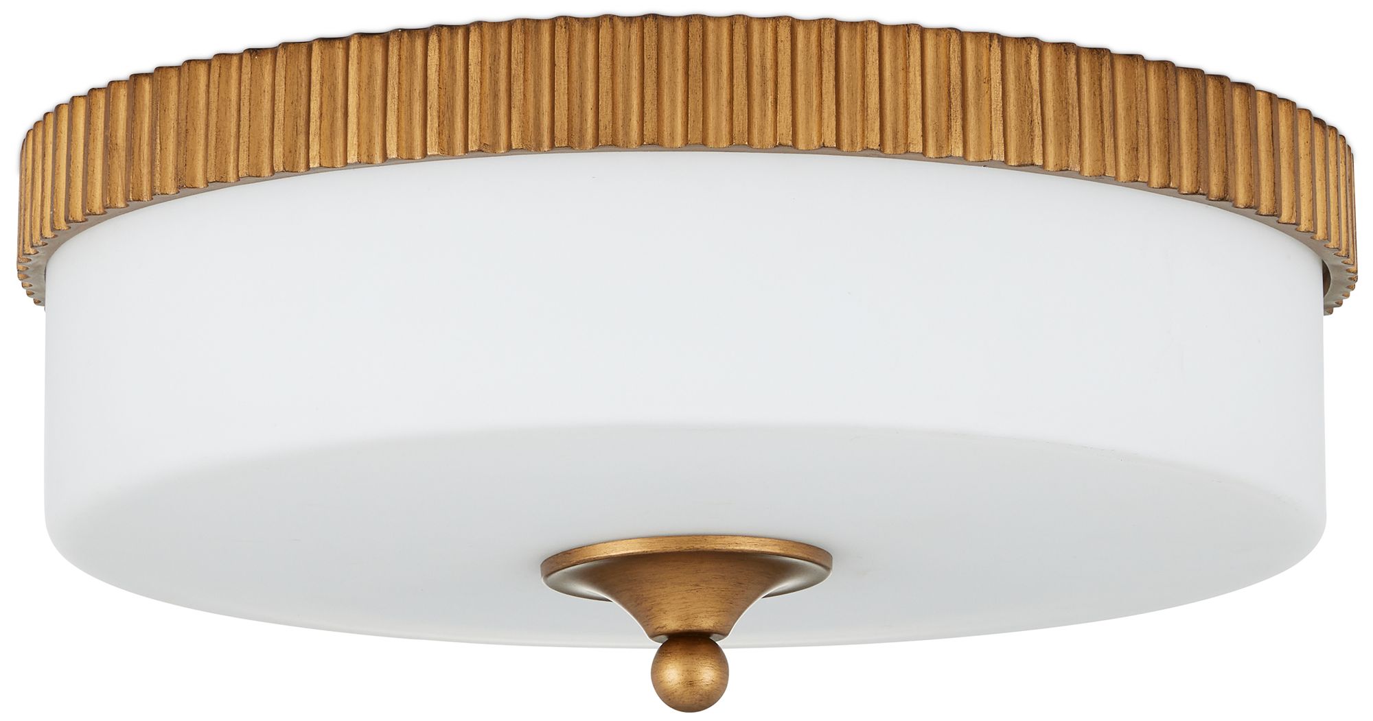 Image 2 Bryce Gold Flush Mount more views