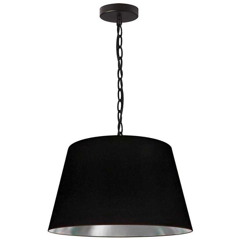Image 1 Brynn 14" Wide Small Black Pendant