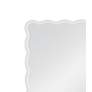 Bryony White 24" x 36" Wavy Rectangular Wall Mirror