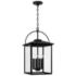Bryson 23 1/2" High Black 4-Light Outdoor Hanging Lantern