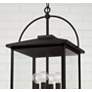 3_Bryson 23 1/2" High Black 4-Light Outdoor Hanging Lantern more views